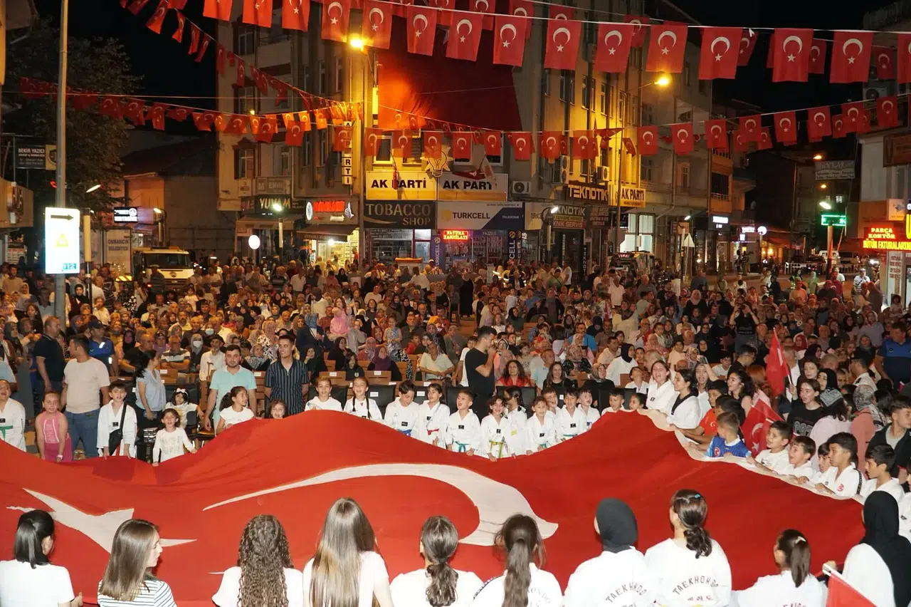 Gelgör'den Osmancıklılara 15 Temmuz Teşekkürü