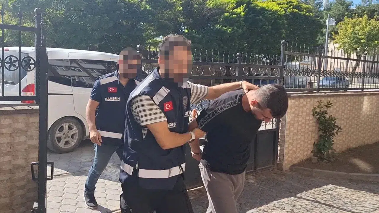 Samsun'da uyuşturucu operasyonunda yakalanan şüpheli tutuklandı