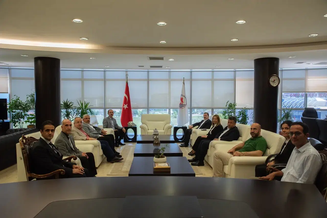 TBMM Plan ve Bütçe Komisyonu Başkanı Muş'tan OMÜ'ye ziyaret
