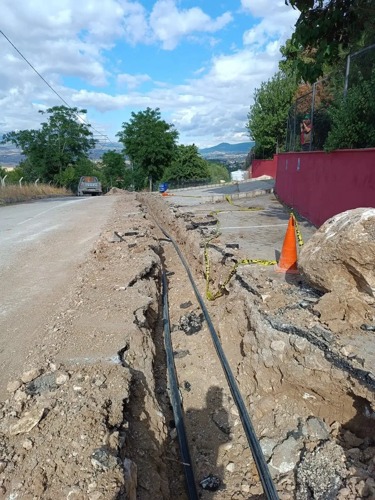 Laçin’de Su Hatları Yenileniyor