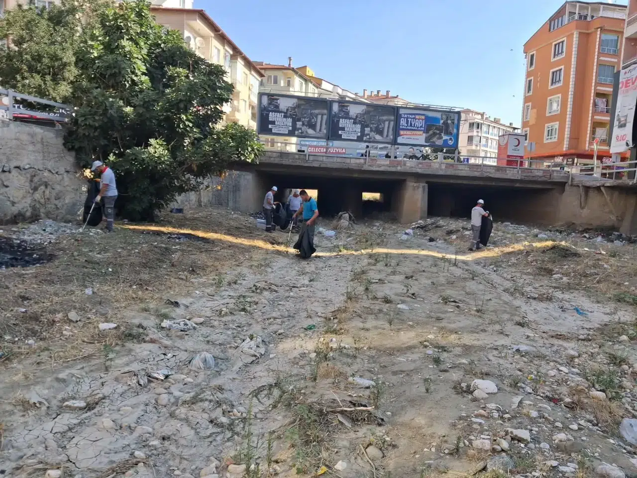 Sungurlu İlçe Genelinde Temizlik Seferberliği