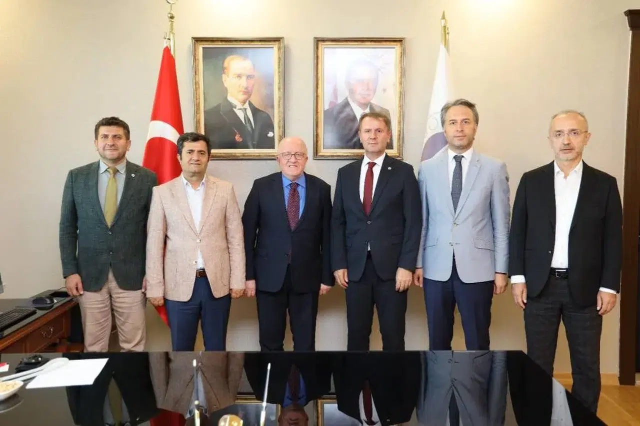 Samsun Üniversitesi Rektörü Aydın'dan Ordu Üniversitesi Rektörü Baş'a ziyaret