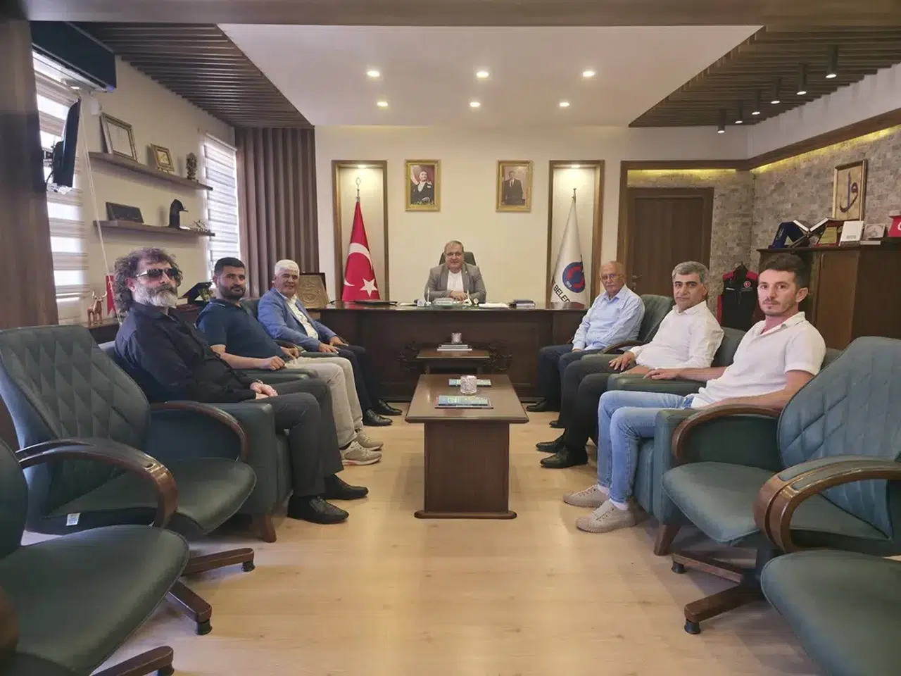 Başkan Şen’den Başkan Ünlü’ye Ziyaret