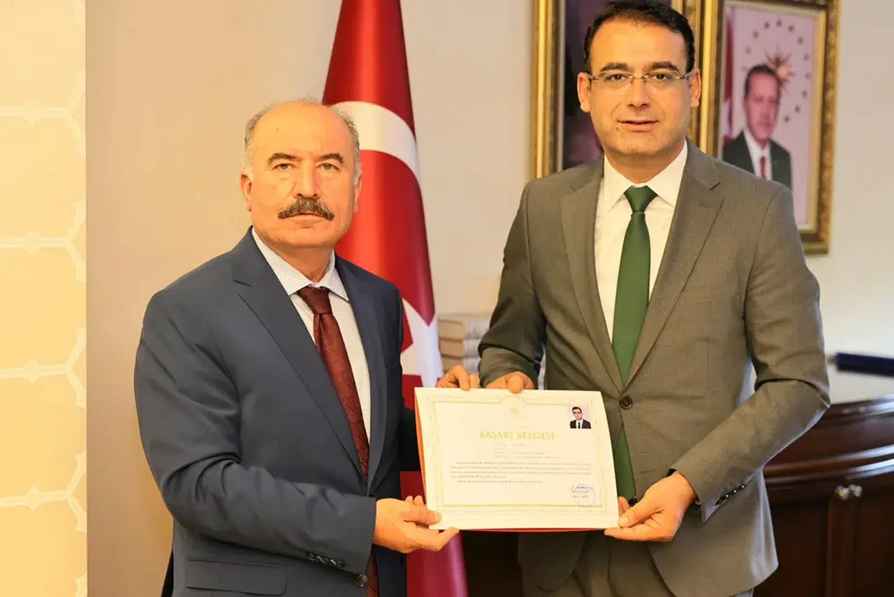 Ömer Tök’ten Vali Çalgan’a Veda Ziyareti