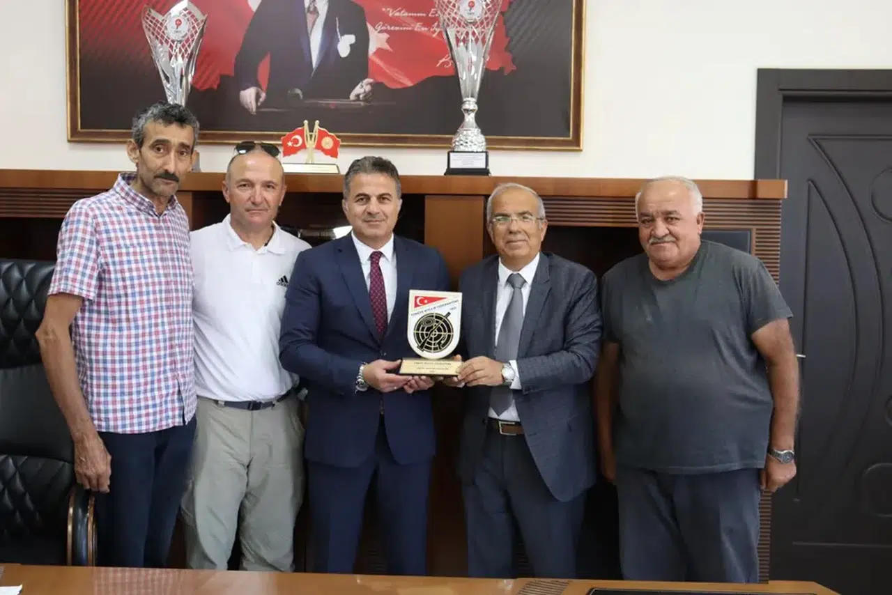 Atıcılık Federasyonu Başkanı Kocakaya, Çorum'da