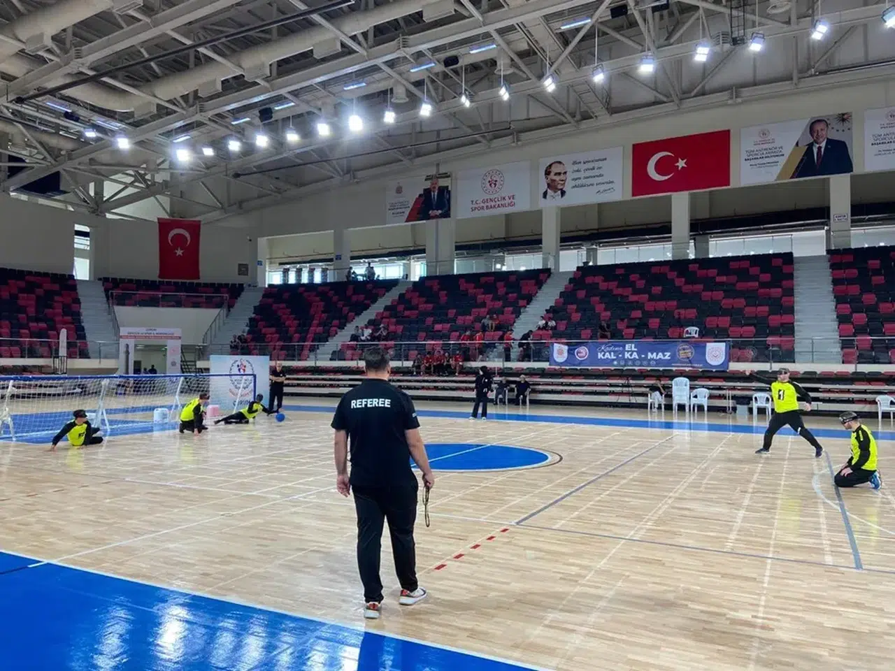 Çorum'da Görme Engelliler Goalball Ligi Heyecanı Başladı
