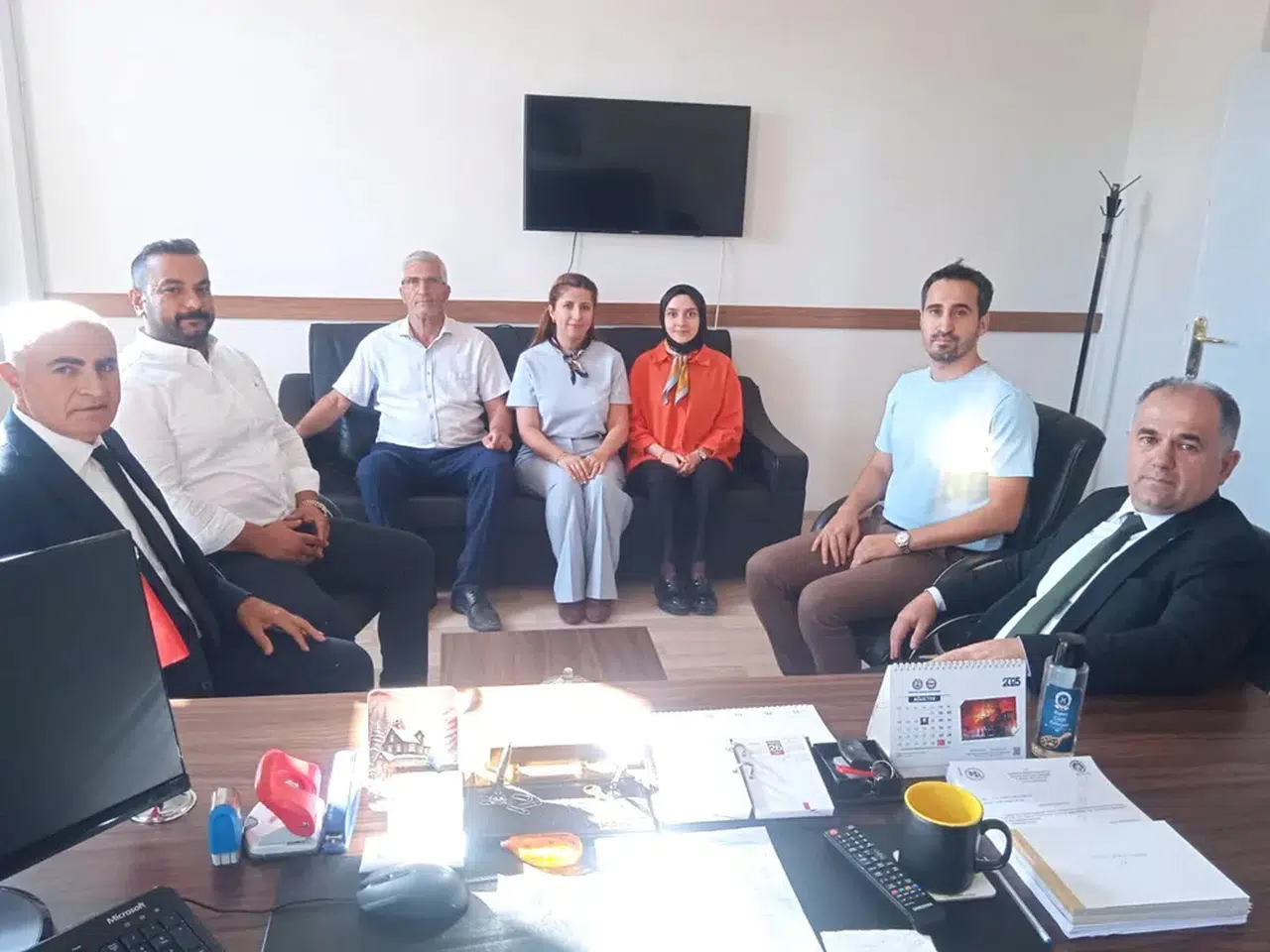 Hasan Taş'tan İlçe Müdürlüklerine Ziyaret