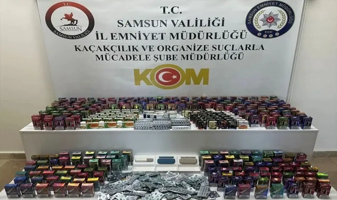 Samsun'da gümrük kaçağı elektronik sigara operasyonunda 1 kişi gözaltına alındı