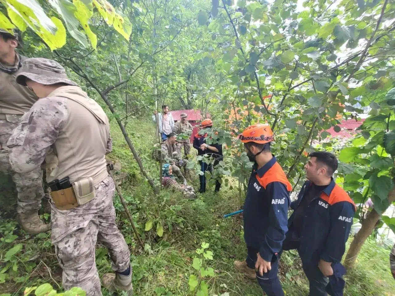 Giresun'da kaybolan yaşlı kadın sağ bulundu