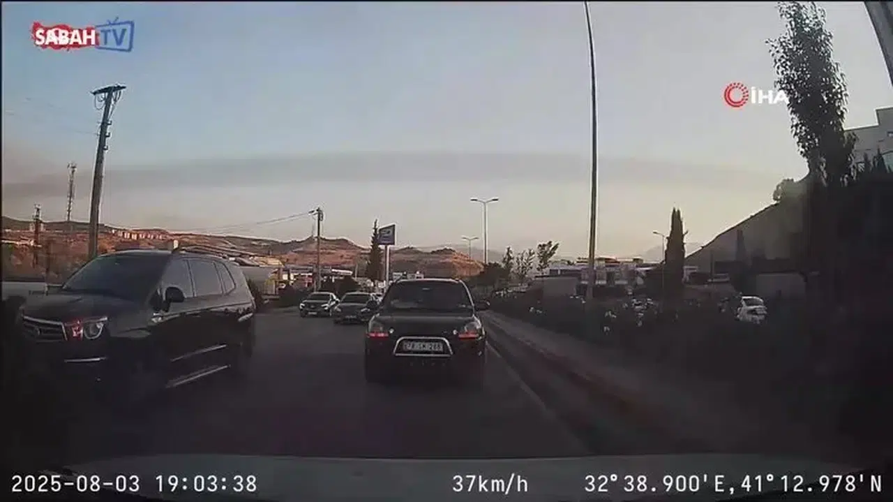 Karabük'te trafik güvenliğini tehlikeye düşüren sürücüler kamerada