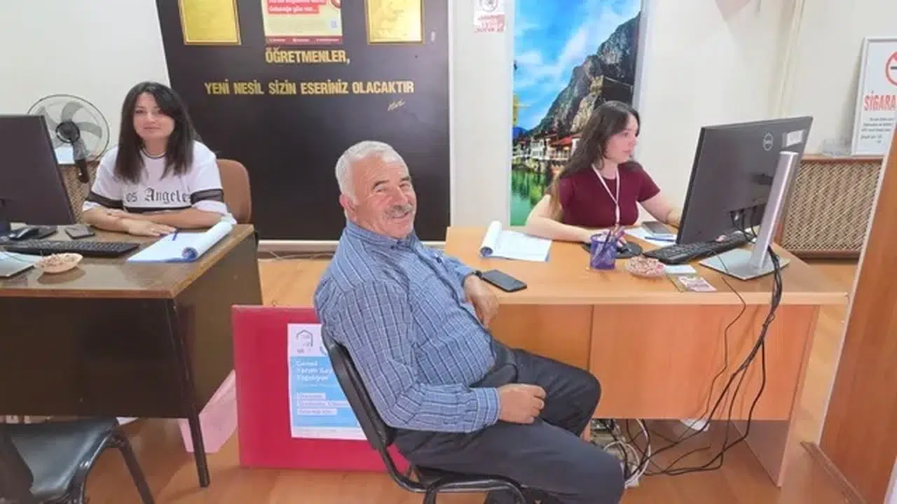 Gümüşhacıköy'de genel tarım sayımı çalışmaları