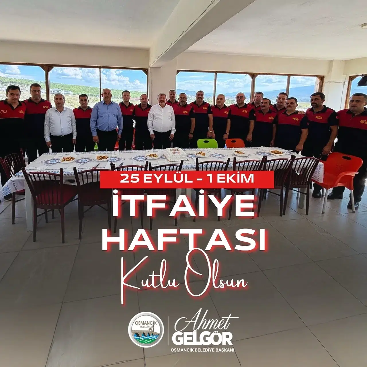 Gelgör’den İtfaiyeciler Haftası Mesajı