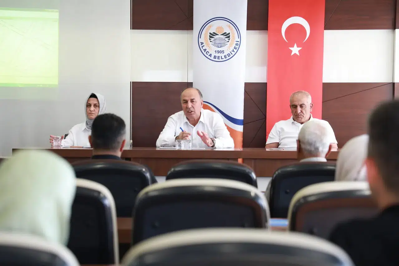 Alaca’da Belediye Meclisi Toplantısı Yapıldı
