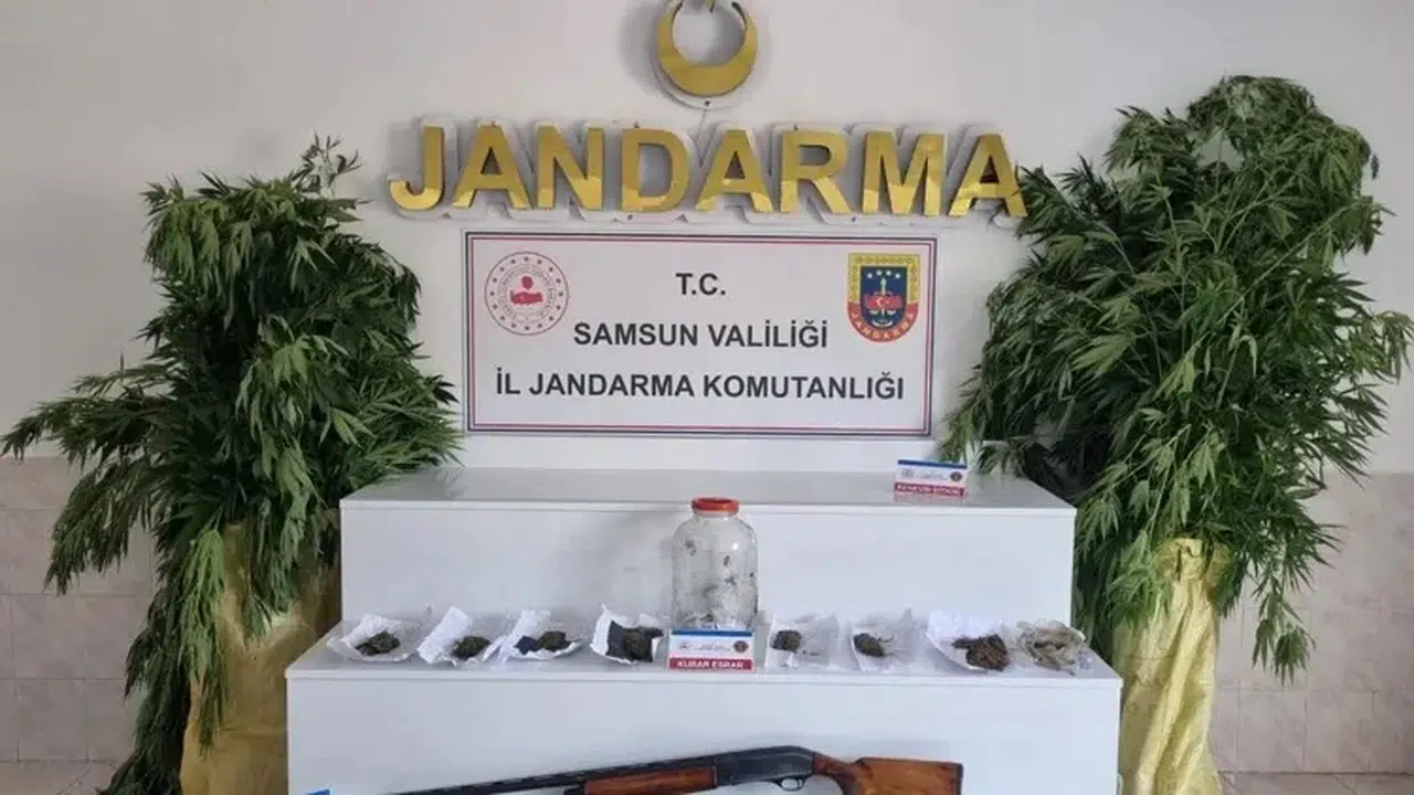 Samsun'da uyuşturucu operasyonunda 1 kişi gözaltına alındı