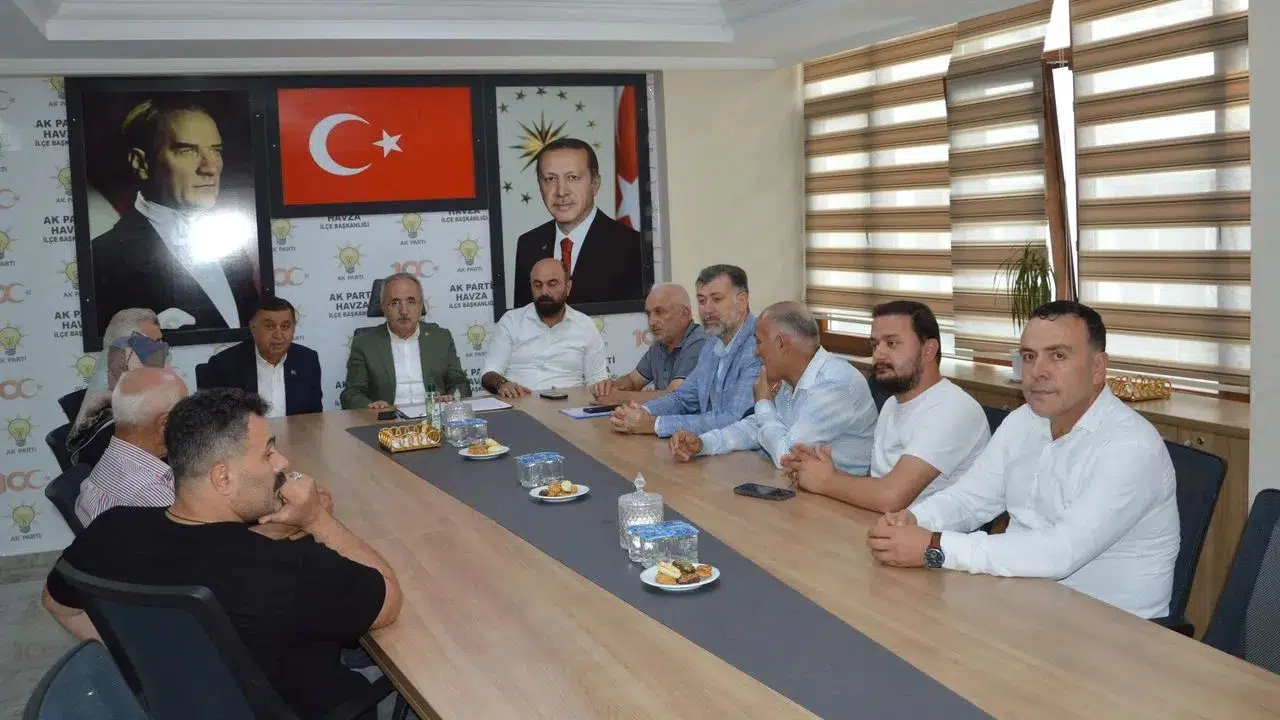 AK Parti Samsun İl Başkanı Köse'den Havza'ya ziyaret