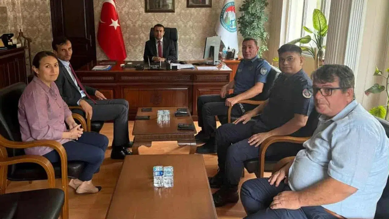 Dikmen'de okul güvenliği toplantısı yapıldı