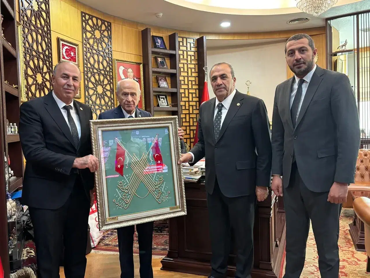 Alaca Heyetinden Bahçeli'ye Davet