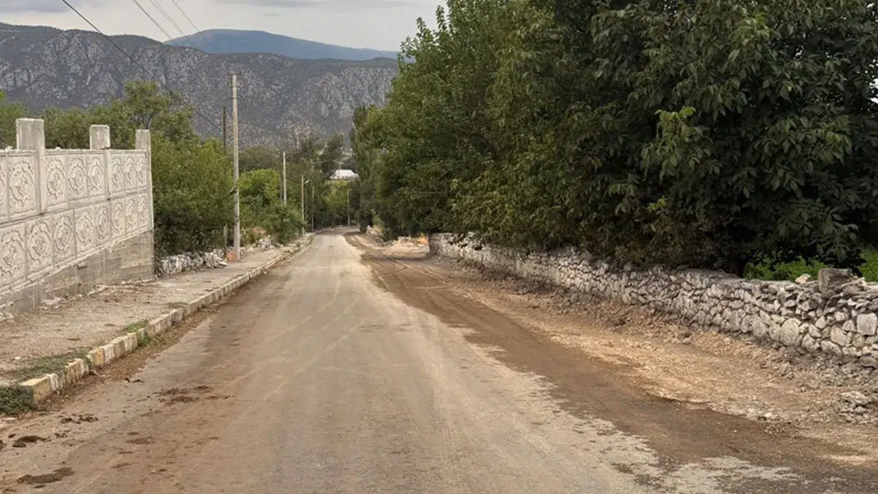 Kargı'da Zübeyde Hanım Caddesi Genişletiliyor