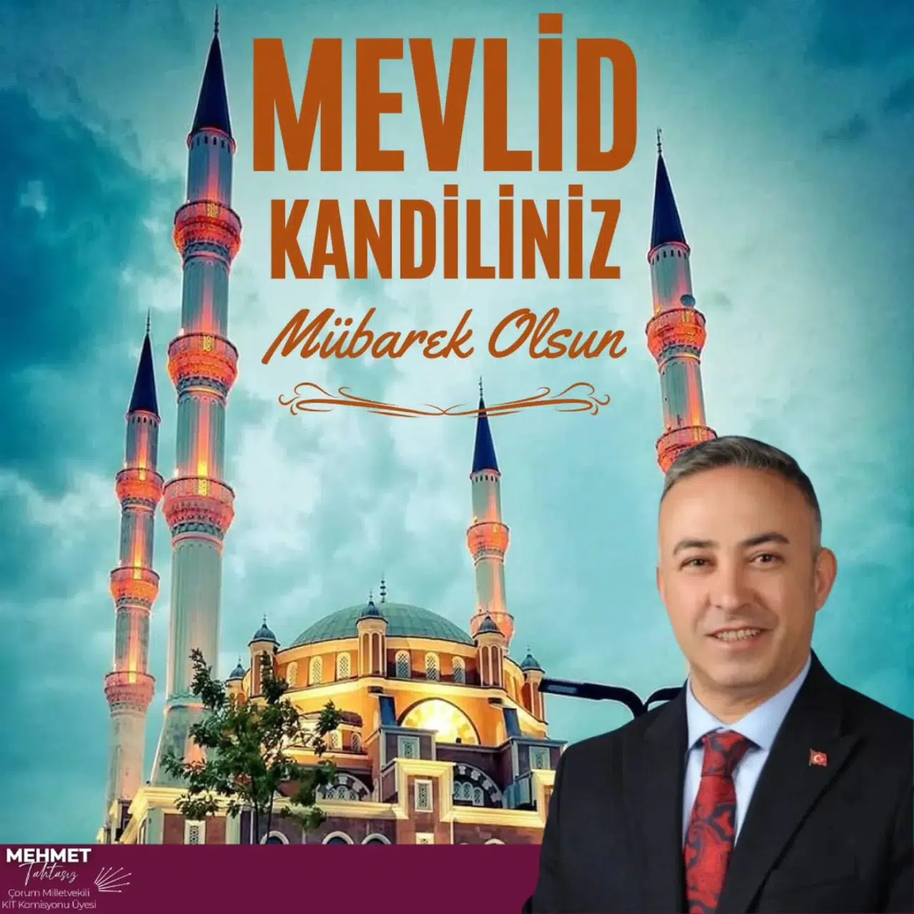 Tahtasız'dan Mevlid Kandili Mesajı
