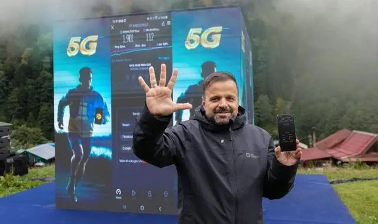 Turkcell, 1250 metre yükseklikte 5G testini başarıyla tamamladı