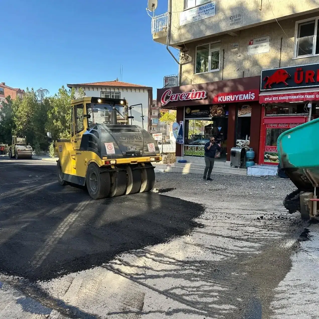 İskilip’te Asfalt Seferberliği