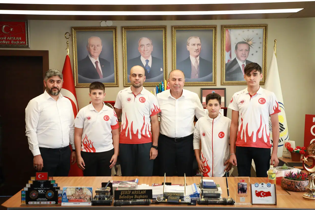 Madalyalı Sporculara Başkan Arslan’dan Tebrik