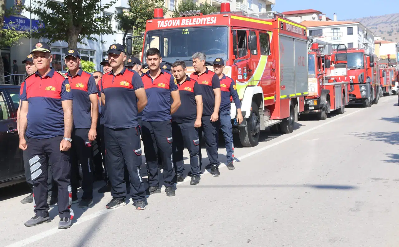 Taşova’da İtfaiye Haftası kutlandı