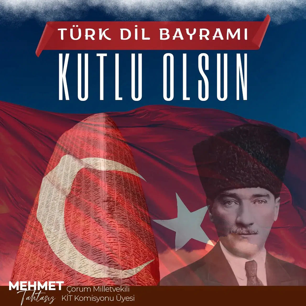 Tahtasız: Türkçemize Emek Verenleri Saygıyla Anıyorum