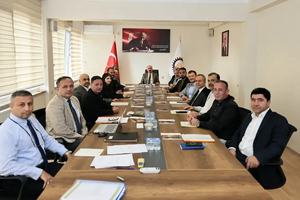 OSB Yönetimi Toplandı