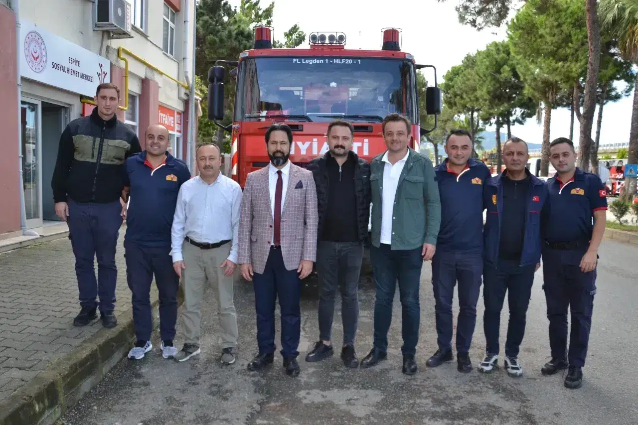 Espiye’de İtfaiye Haftası kutlandı
