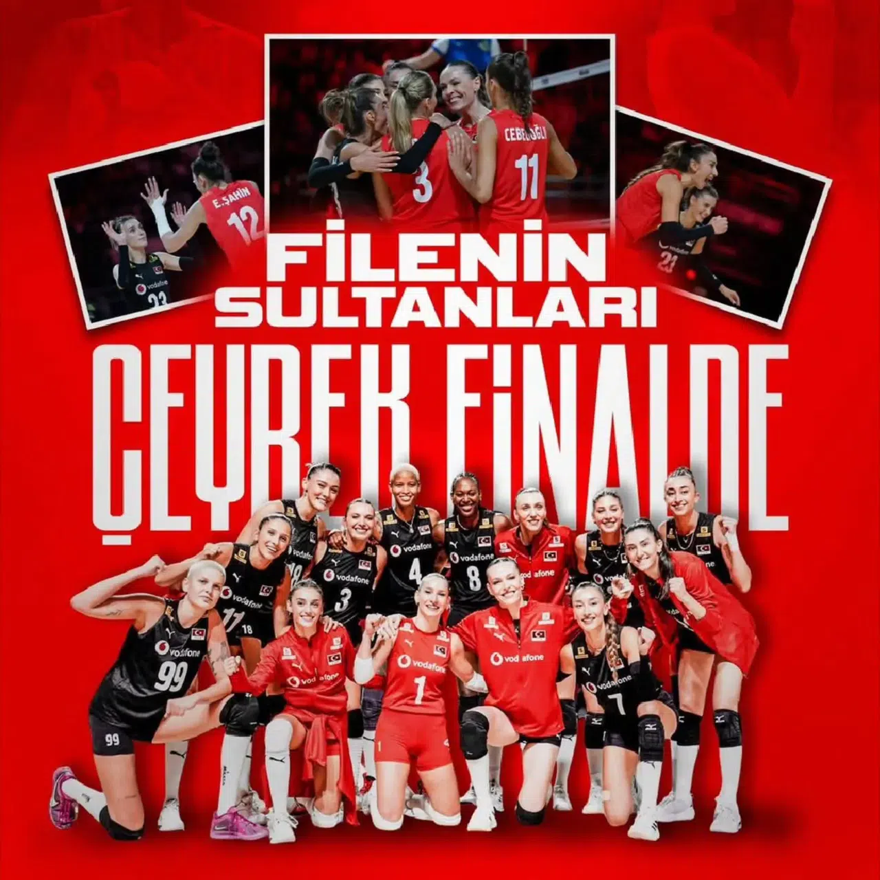 Tahtasız'dan Filenin Sultanlarına Tebrik