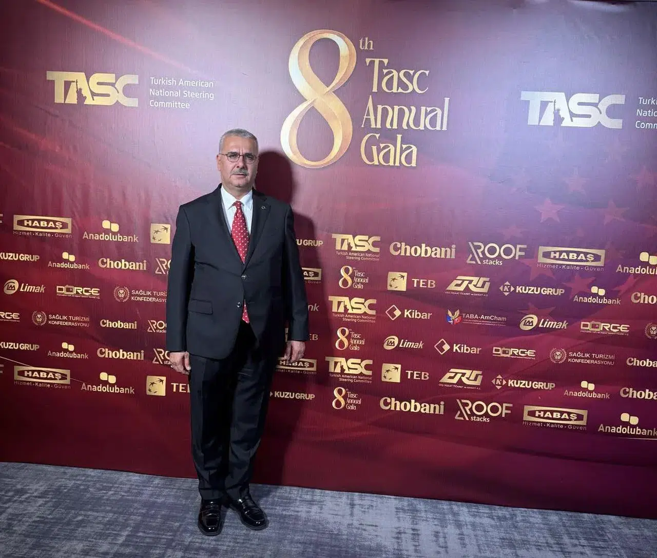 Ahlatcı, Erdoğan ile Birlikte TASC Gala Yemeğindeydi