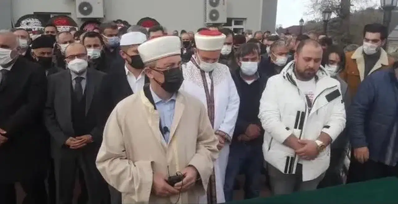 Danıştay Başsavcısı Cevdet Erkan Trabzon'da cenaze törenine katıldı