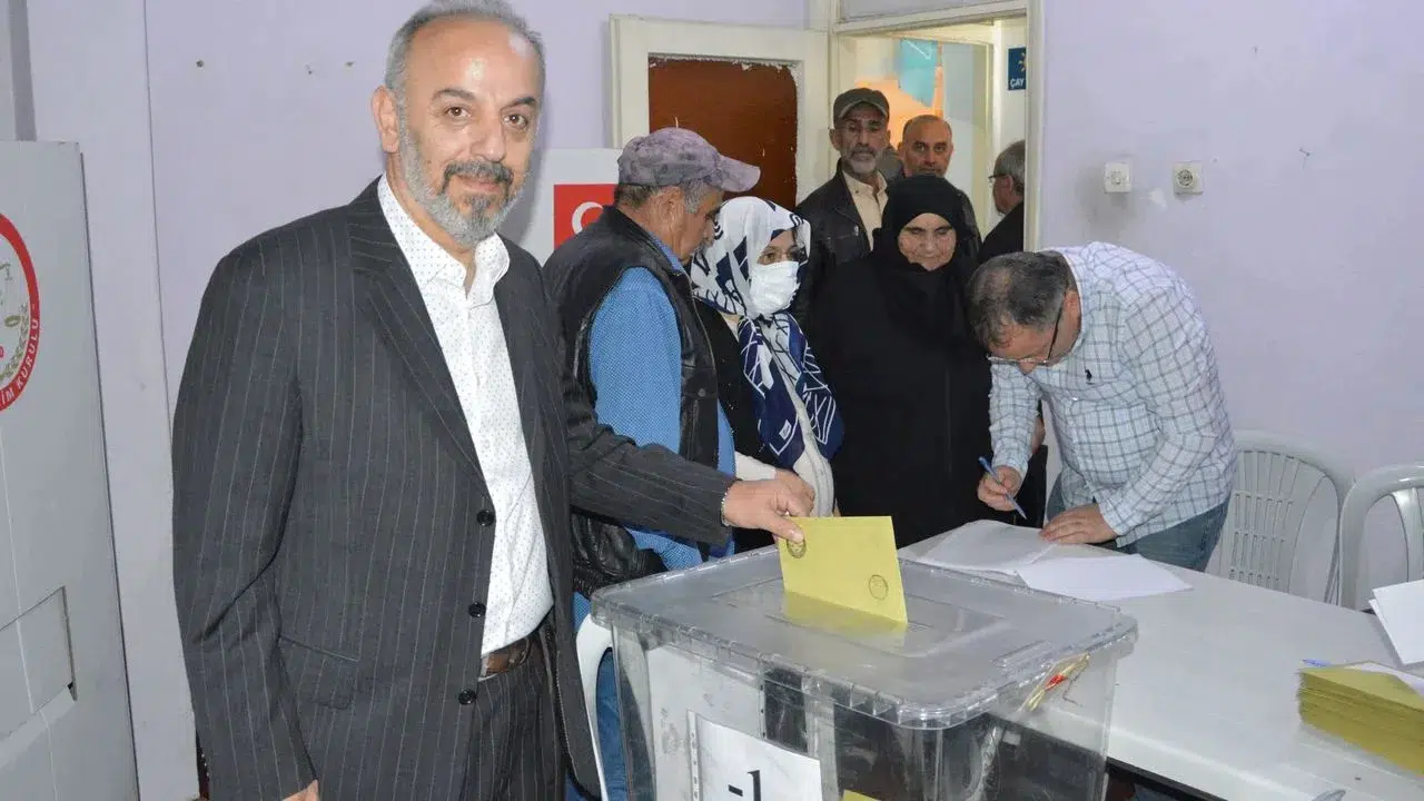 İYİ Parti Havza İlçe Başkanlığına Sayim Çalışkan yeniden seçildi