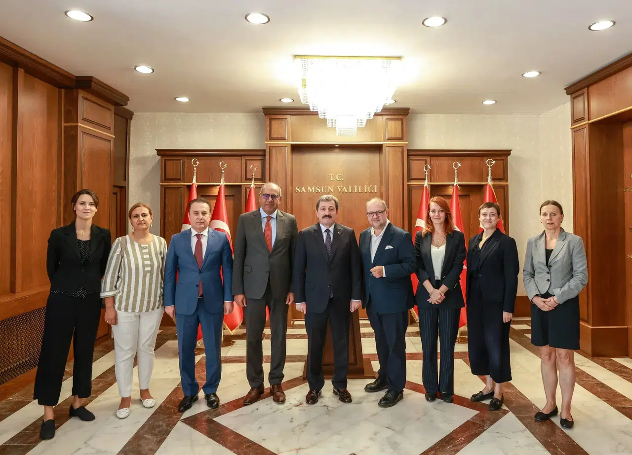 Alman heyetten Vali Tavlı'ya ziyaret