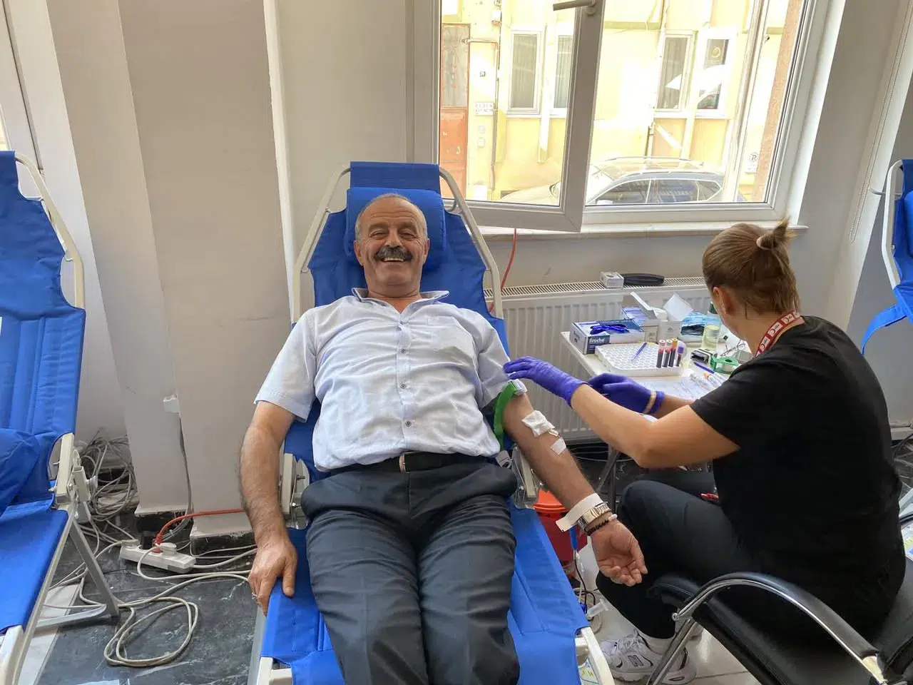 Gençlik ve Spor Personeli Kan Bağışı Yaptı