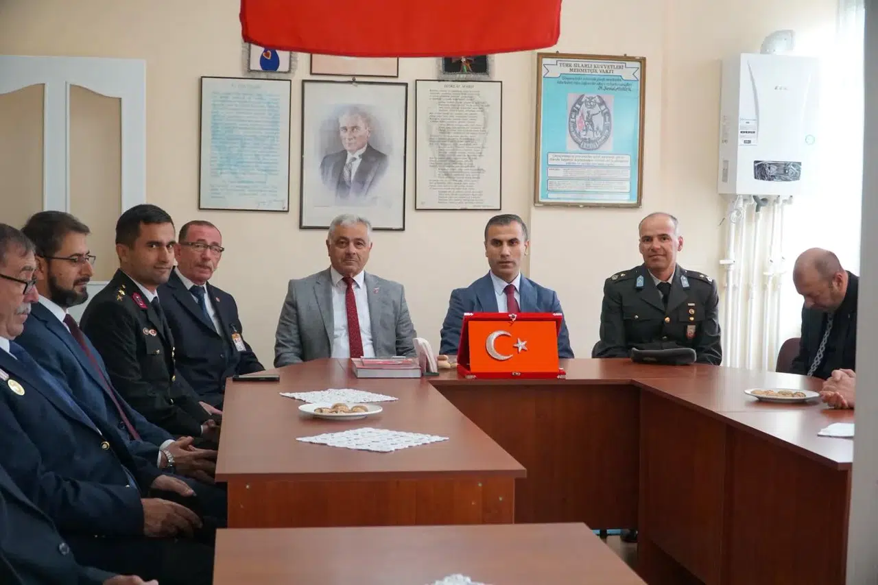 Kaymakam Duman ve Başkan Vekili Atak, Gazileri Unutmadı
