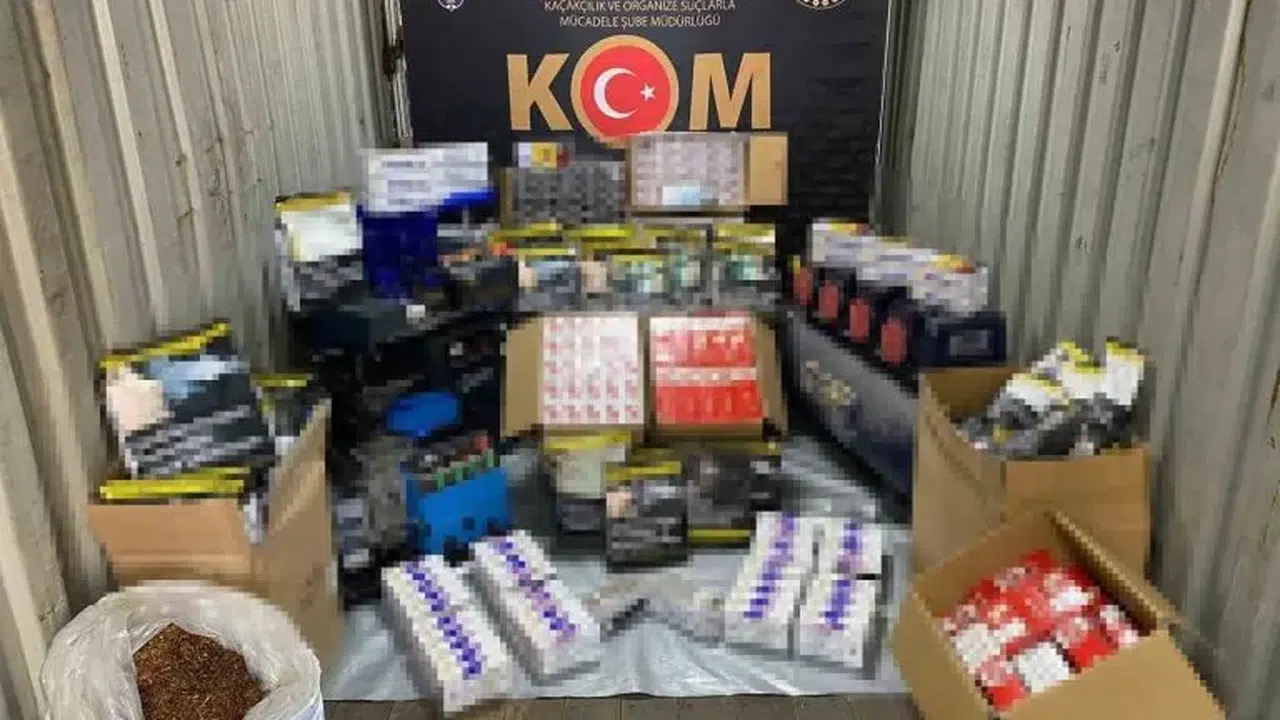 Bolu'da 310 bin 960 makaron ele geçirildi
