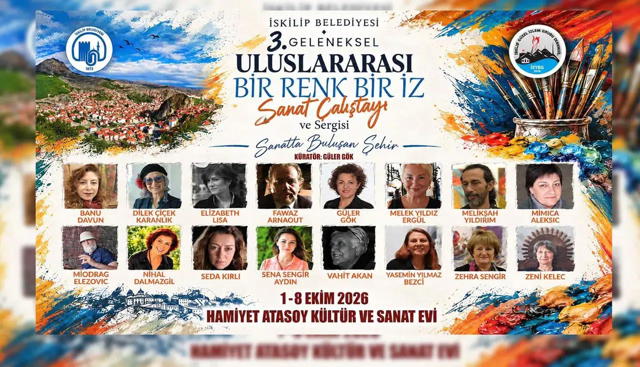 3. Uluslararası Bir Renk Bir İz Sanat Çalıştayı Başlıyor