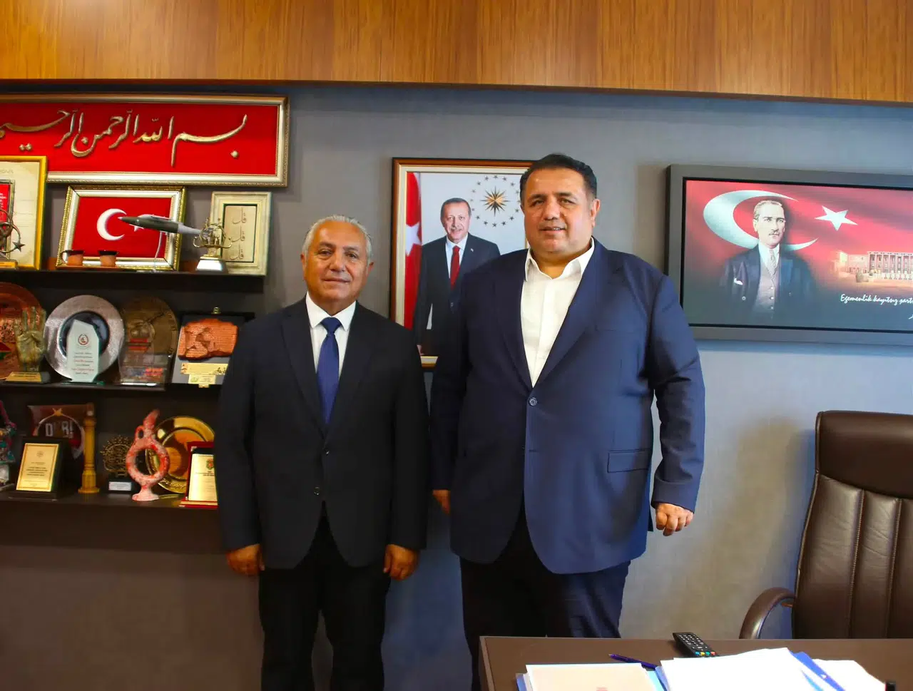 Başkanlar Meclis’teydi