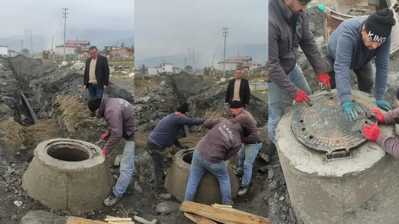 Kargı’da Altyapı Çalışması