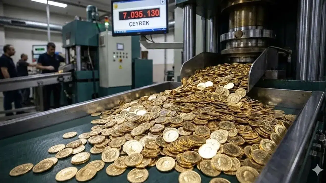 Darphane’den Rekor Altın Üretimi