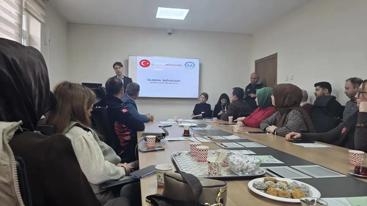 AFAD Personeline Bağımlılıkla Mücadele Eğitimi Verildi