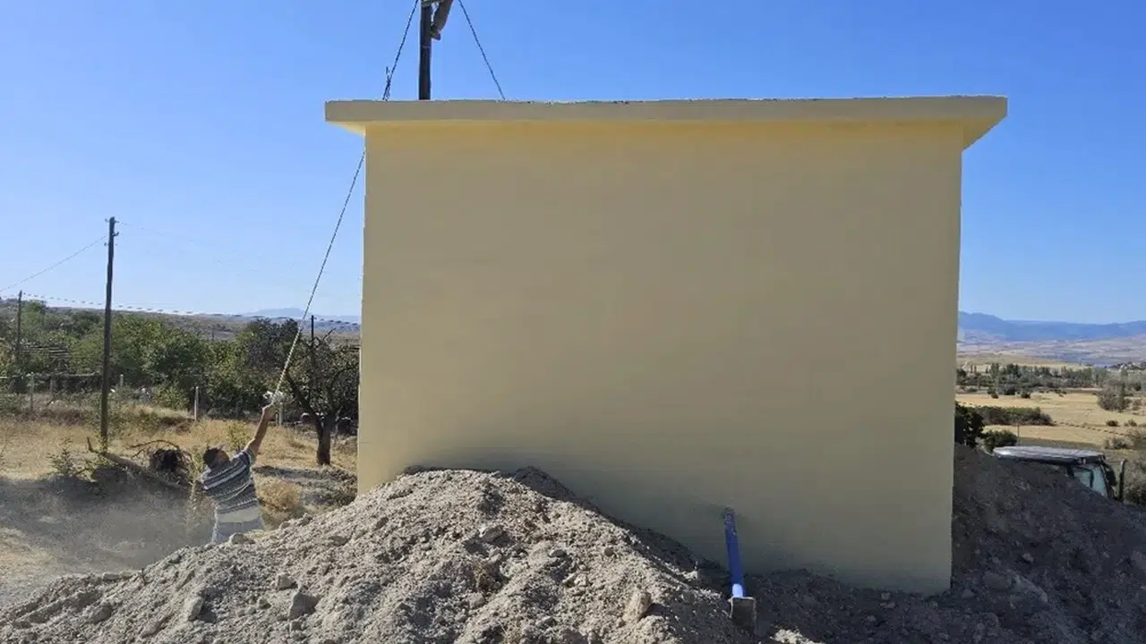 Kertme Köyü’ne İçme Suyu Tesisi