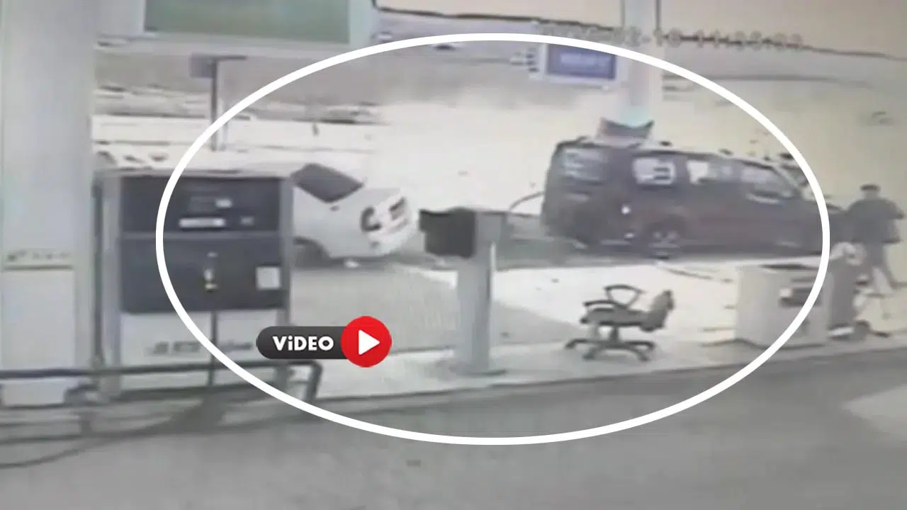 Faciaya Kıl Payı Kala, O Anlar Kamerada!