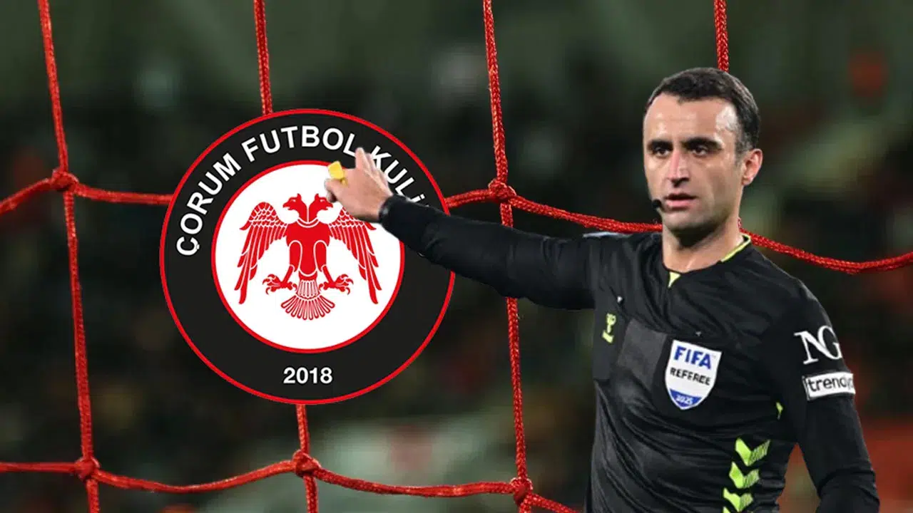 Çorum FK’nin Maçına Süper Lig Hakemi Atandı
