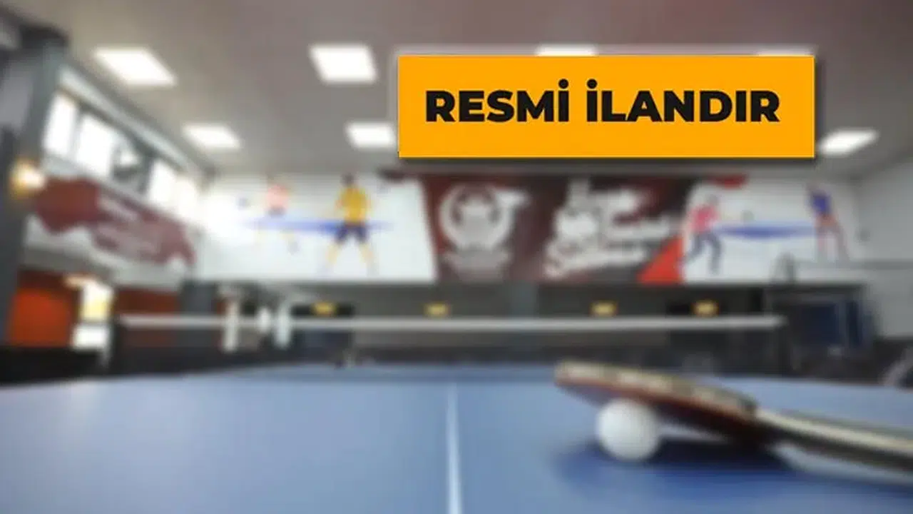 Masa Tenisi Salonuna Dönüştürülecek
