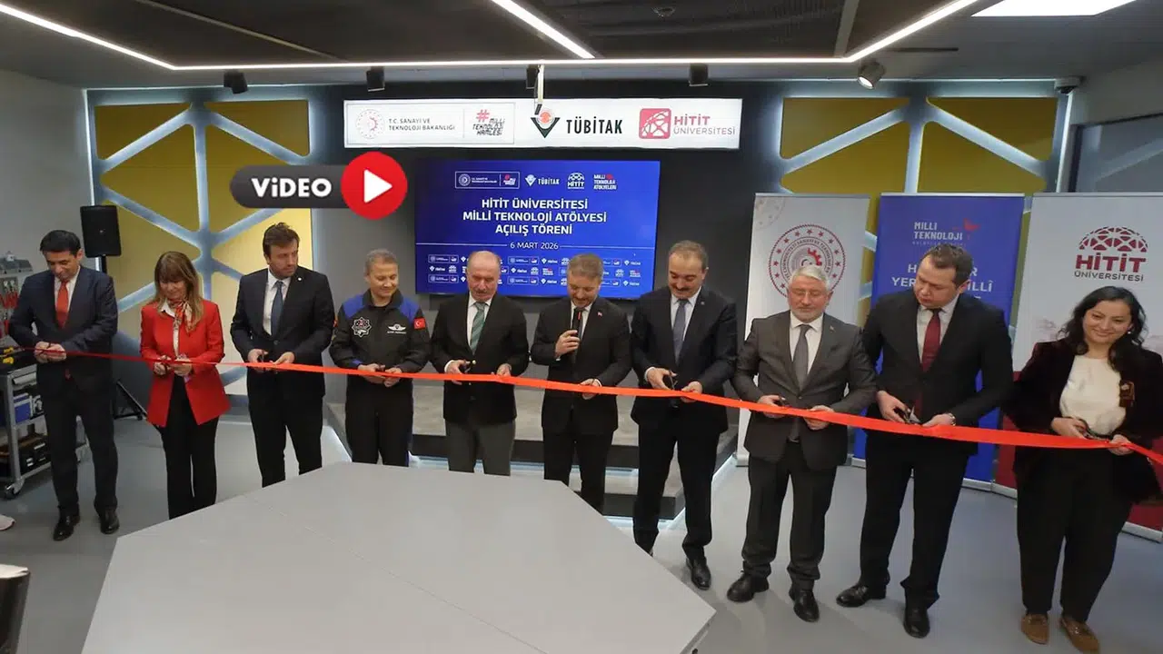 Çorum'da Milli Teknoloji Atölyesi Açıldı