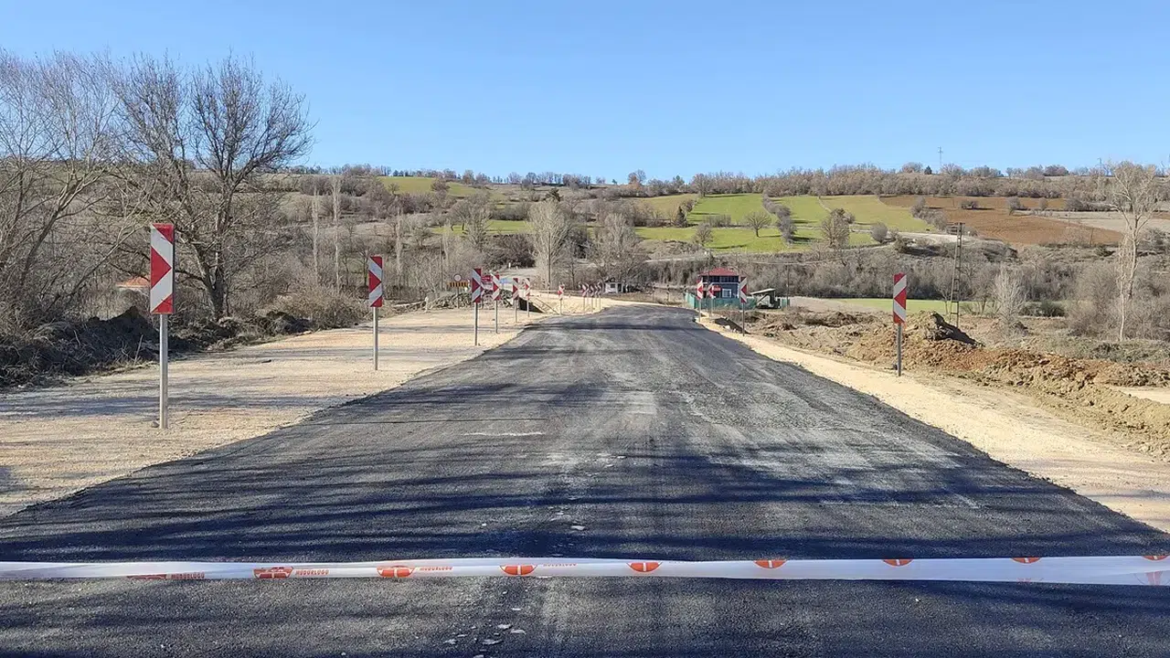 Çöken Köprünün Alternatif Yolunda Sona Yaklaşıldı