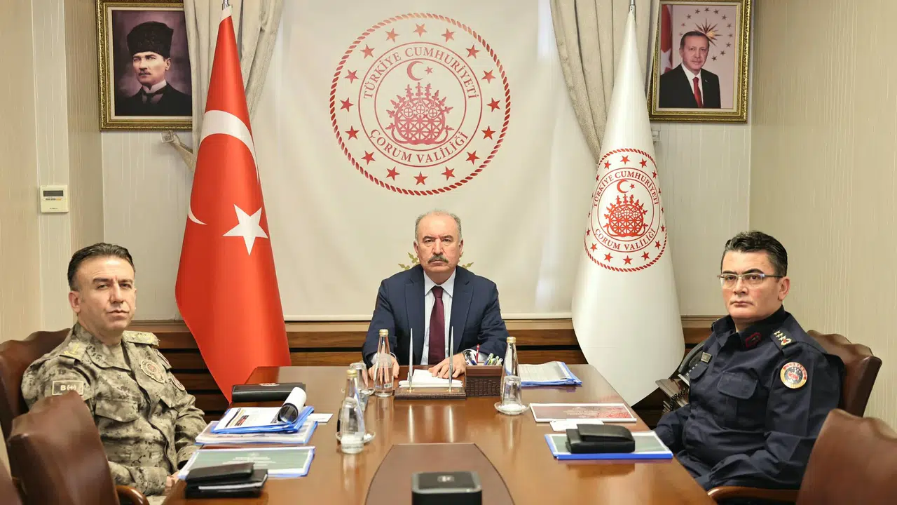 Güvenlik Kurmayları Bakan Çiftçi İle Görüştü